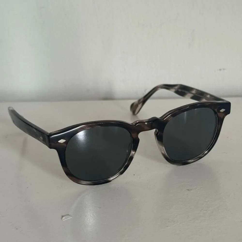 SEE Eyewear Made In Italy Johnny Depp Style Tortoise Shell Sunglasses